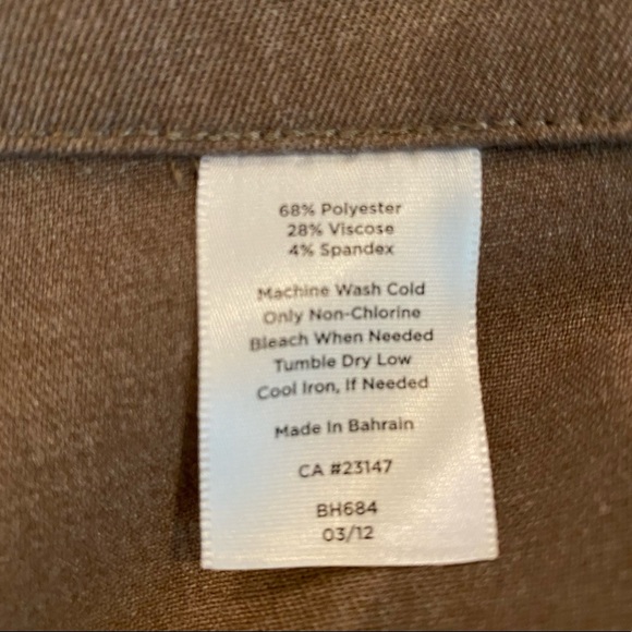 TALBOTS HERITAGE SLACKS - Picture 4 of 8